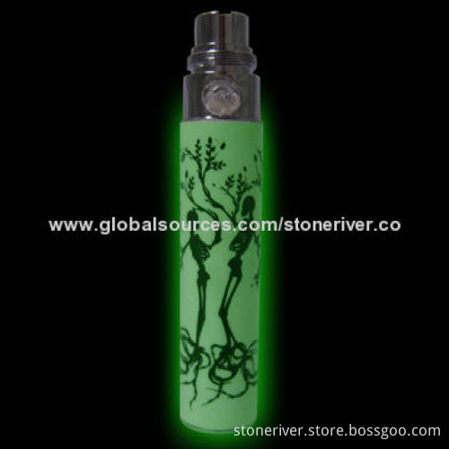 Moon Light E-cigarette Battery, Over 1,000-puff, OEM Orders Welcomed
